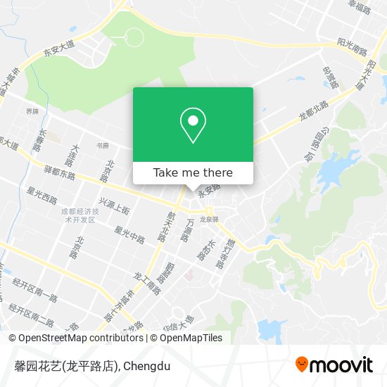 馨园花艺(龙平路店) map