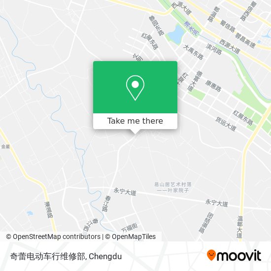 奇蕾电动车行维修部 map