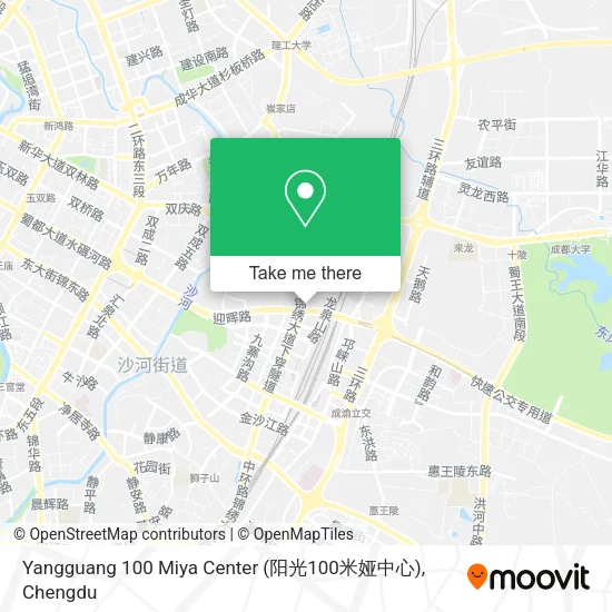 Yangguang 100 Miya Center (阳光100米娅中心) map