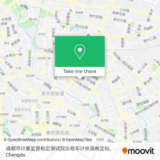 成都市计量监督检定测试院出租车计价器检定站 map