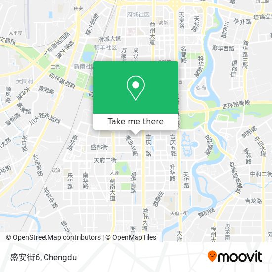 盛安街6 map