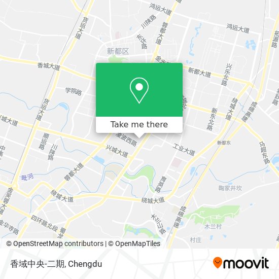 香域中央-二期 map