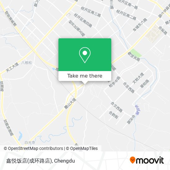 鑫悦饭店(成环路店) map