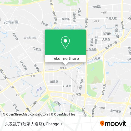 头发乱了(陆家大道店) map