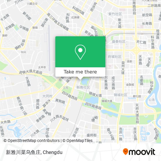 新雅川菜乌鱼庄 map