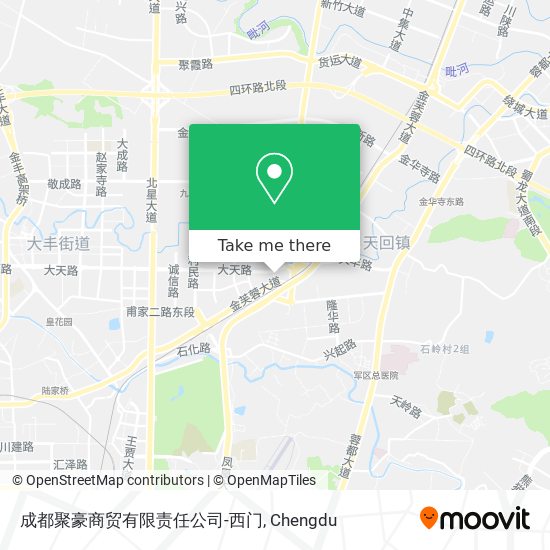 成都聚豪商贸有限责任公司-西门 map