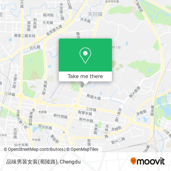 品味男装女装(蜀陵路) map