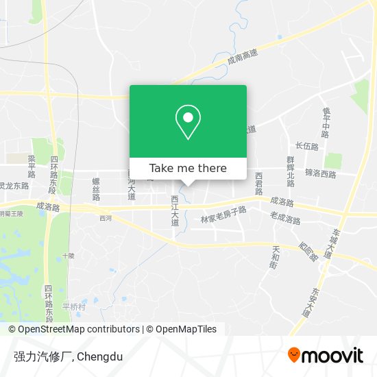 强力汽修厂 map