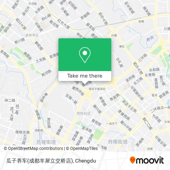 瓜子养车(成都羊犀立交桥店) map