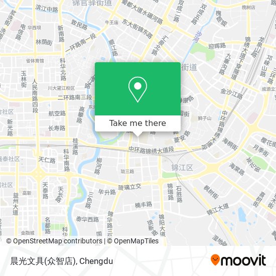 晨光文具(众智店) map