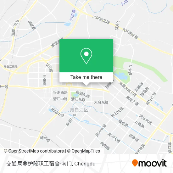 交通局养护段职工宿舍-南门 map