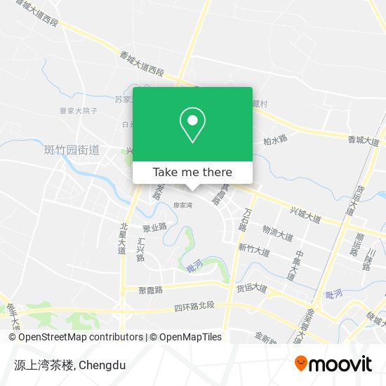 源上湾茶楼 map
