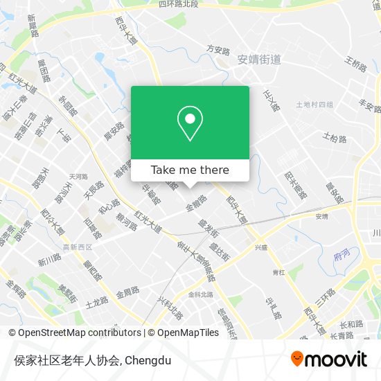 侯家社区老年人协会 map