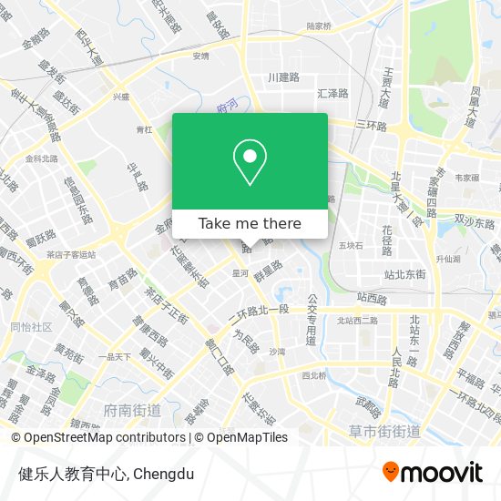 健乐人教育中心 map