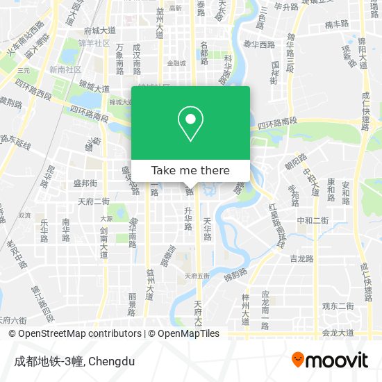 成都地铁-3幢 map
