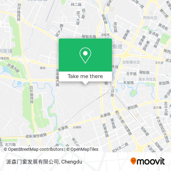 派森门窗发展有限公司 map