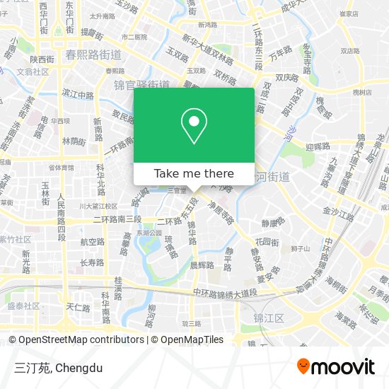 三汀苑 map