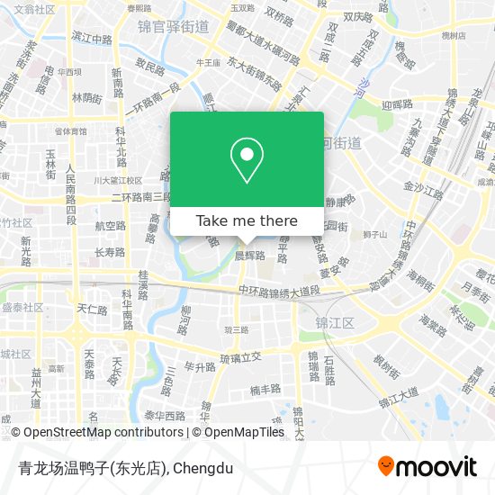 青龙场温鸭子(东光店) map