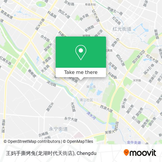王妈手撕烤兔(龙湖时代天街店) map