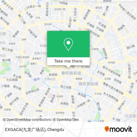 EXGACA(九龙广场店) map