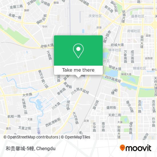 和贵馨城-5幢 map