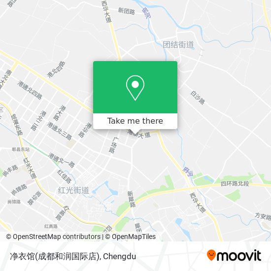 净衣馆(成都和润国际店) map