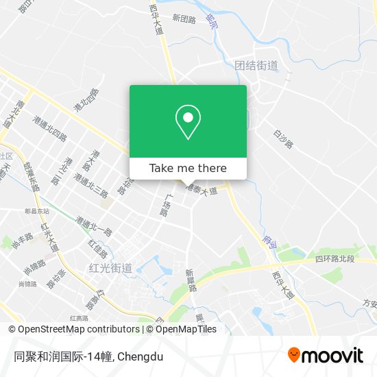 同聚和润国际-14幢 map