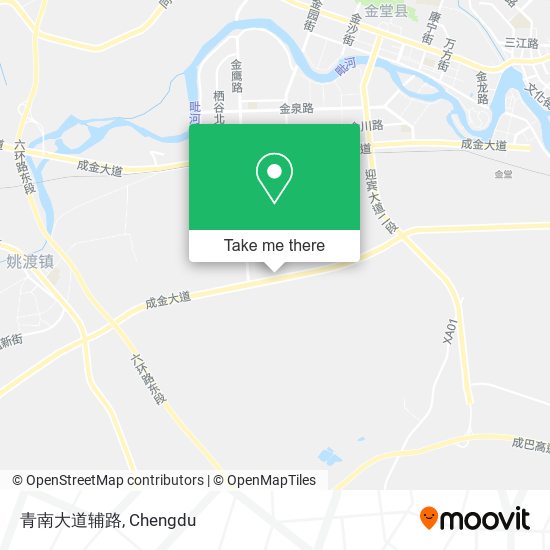 青南大道辅路 map
