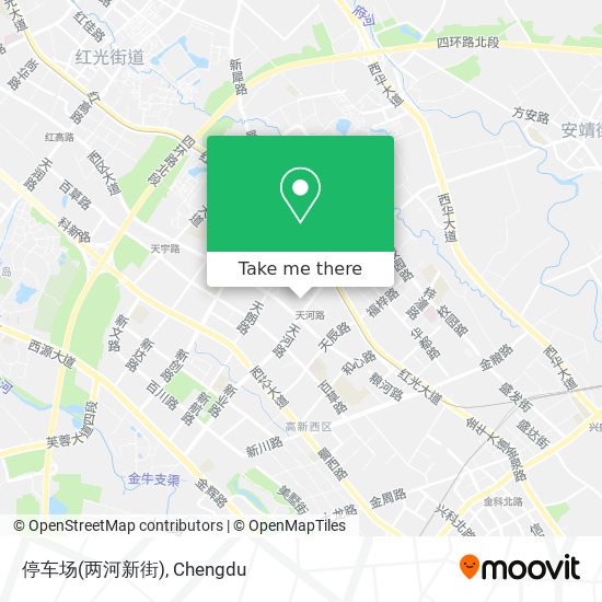 停车场(两河新街) map