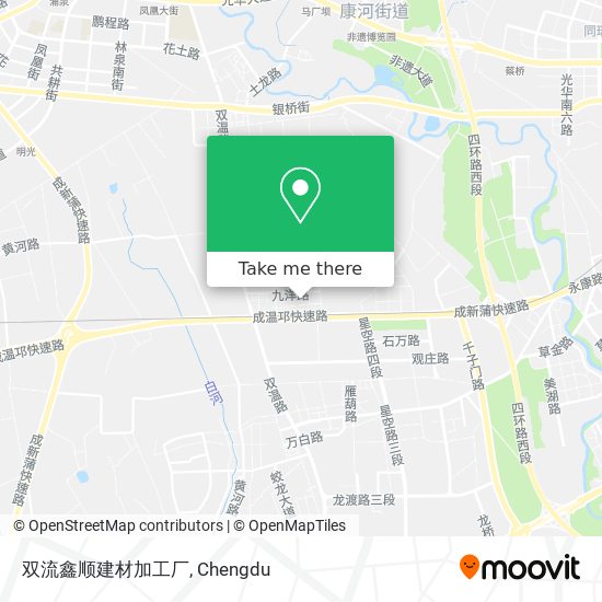 双流鑫顺建材加工厂 map
