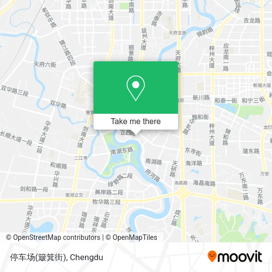 停车场(簸箕街) map