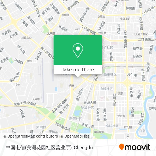 中国电信(美洲花园社区营业厅) map