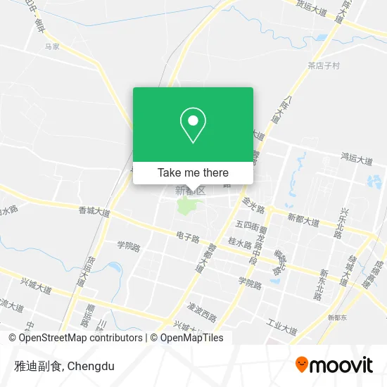 雅迪副食 map