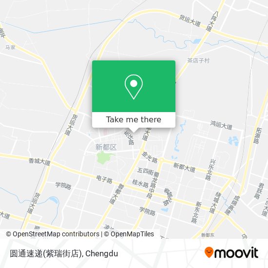 圆通速递(紫瑞街店) map
