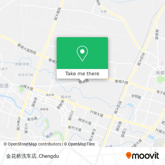 金花桥洗车店 map