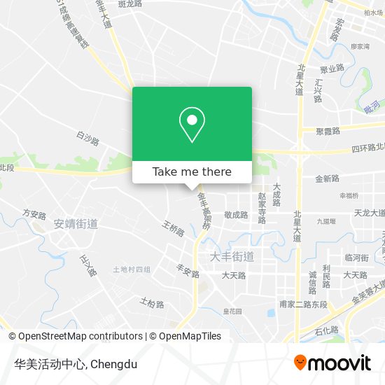 华美活动中心 map