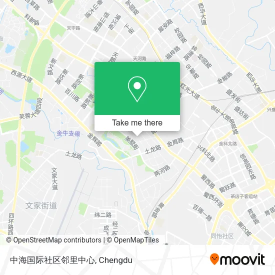 中海国际社区邻里中心 map