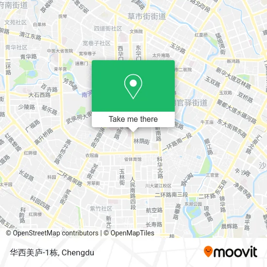 华西美庐-1栋 map