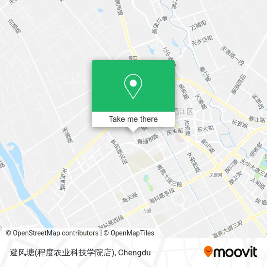 避风塘(程度农业科技学院店) map