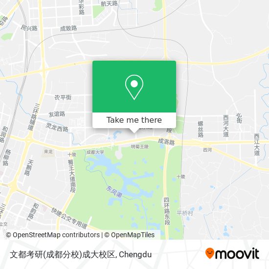 文都考研(成都分校)成大校区 map