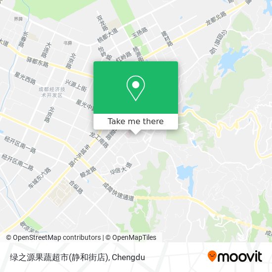 绿之源果蔬超市(静和街店) map