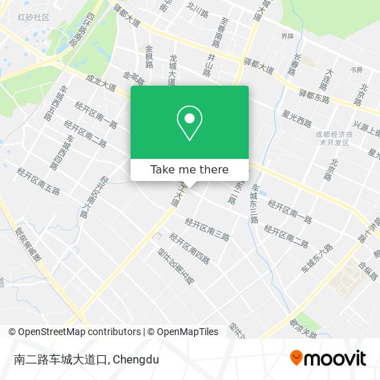 南二路车城大道口 map