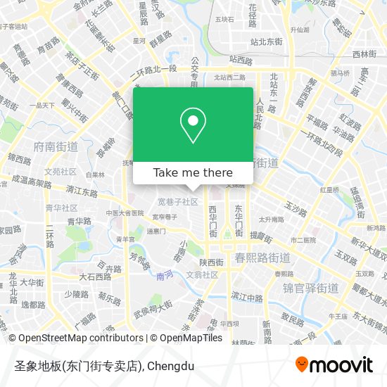 圣象地板(东门街专卖店) map