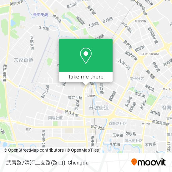 武青路/清河二支路(路口) map