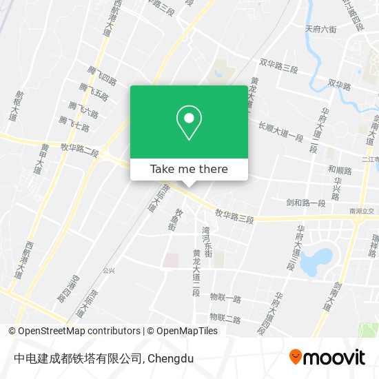 中电建成都铁塔有限公司 map