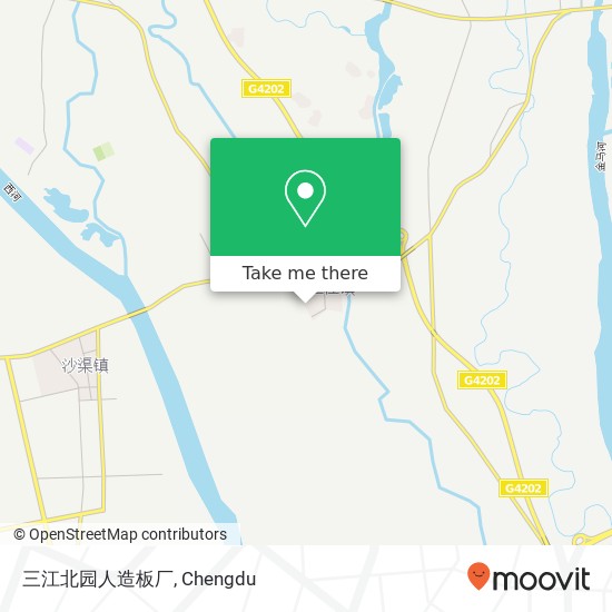 三江北园人造板厂 map