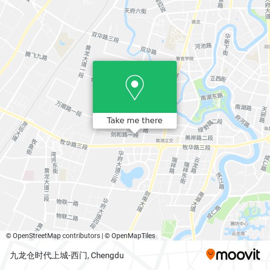 九龙仓时代上城-西门 map