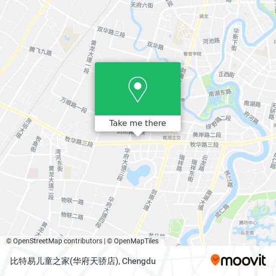 比特易儿童之家(华府天骄店) map
