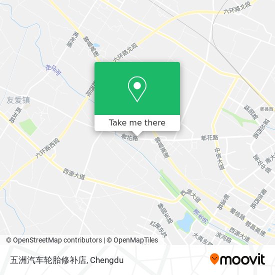 五洲汽车轮胎修补店 map