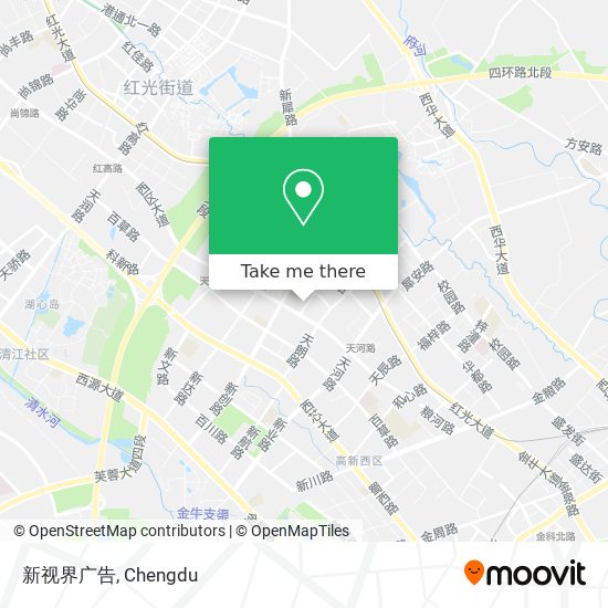 新视界广告 map